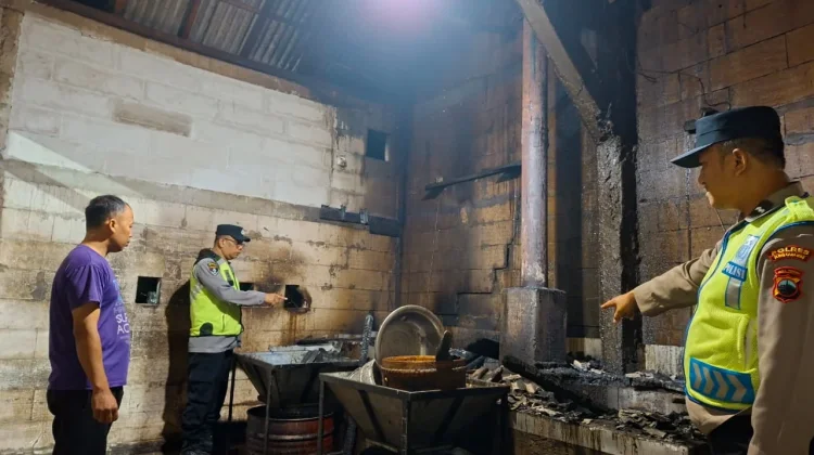 Dapur Produksi Keripik Singkong di Buayan Terbakar, Kerugian Capai Rp10 Juta