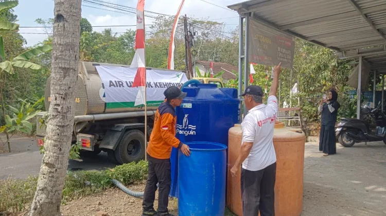 BPBD Banyumas Salurkan 640 Ribu Liter Air Bersih