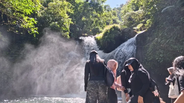 Curug Ambyar Banyumas Tawarkan Pengalaman Trekking dan Ayunan Ikonik