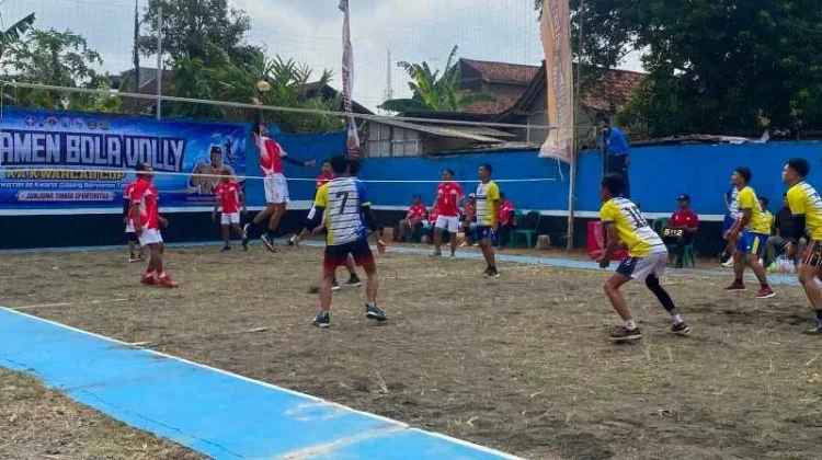 Turnamen Voli Kwarcab Banyumas Perkuat Kebersamaan, Kwarran Tambak Raih Juara