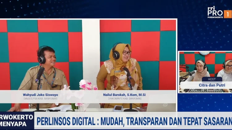 Perlinsos Digital Permudah Penyaluran Bantuan Sosial di Banyumas