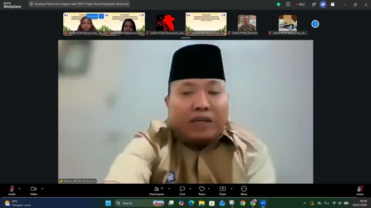 Balai POM Banyumas Sosialisasikan Perekrutan Anggota SAKA POM Tahun 2026