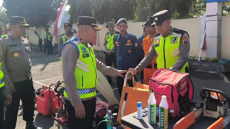 Polres Purbalingga Gelar Apel Kesiapan Personel dan Sarpras Hadapi Karhutla