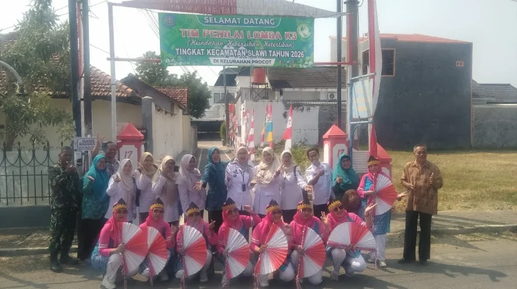 Lomba K3 HUT RI, Warga Procot Tunjukkan Lingkungan Bersih dan Tertib