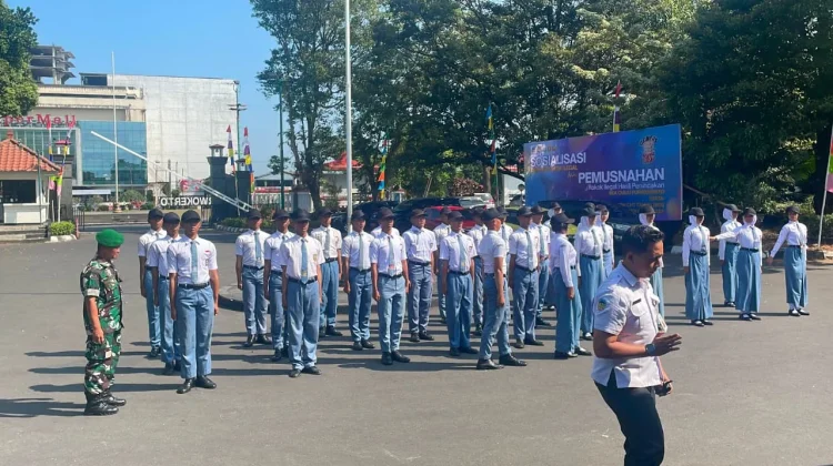 Jelang HUT Ke-81 RI, Calon Paskibraka Banyumas Jalani Diklat Intensif