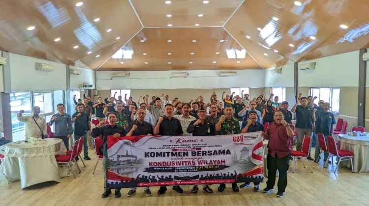 Silaturahmi Lintas Elemen Kota Tegal Digelar, Perkuat Kondusivitas jelang HUT RI