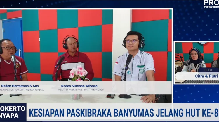 Kesigapan Paskibraka Banyumas Dimatangkan Jelang HUT Ke-81 RI