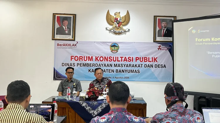 Forum Konsultasi Publik Jadi Evaluasi Layanan Dinpermasdes Banyumas