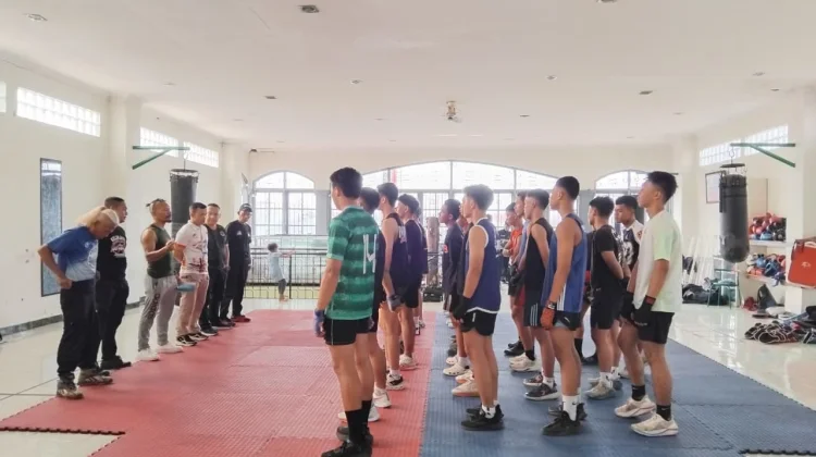 Atlet Muay Thai Banyumas Matangkan Persiapan Jelang Porprov Jateng 2026