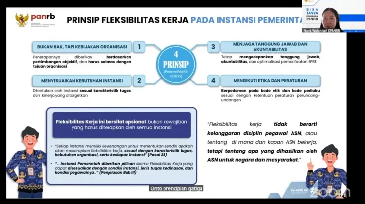 PANRB Jelaskan Fleksibilitas Kerja ASN Utamakan Kinerja dan Akuntabilitas