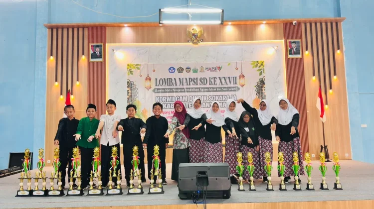 SD NU Master Sokaraja Borong Gelar di Lomba MAPSI Kecamatan Sokaraja