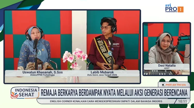 Program Genre Dorong Remaja Hindari Tiga Risiko, Seks Pranikah hingga Narkoba