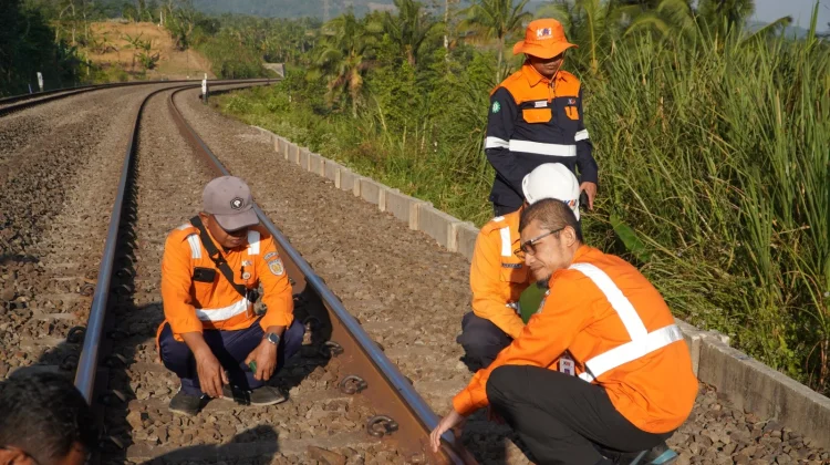 Jelang HUT RI, KAI Daop 5 Purwokerto Pastikan Jalur Tetap Andal