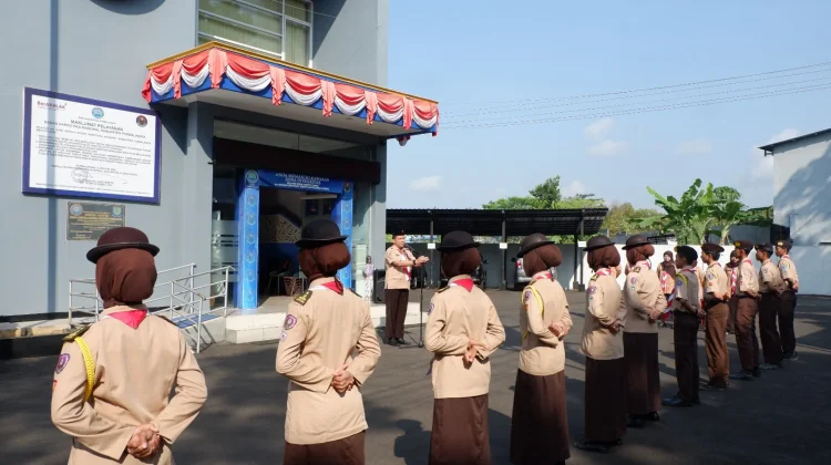 Jelang Pelantikan, Calon Anggota Saka Perwira Anti Narkoba Purbalingga