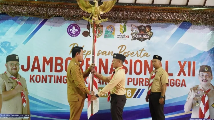 Lepas 40 Pramuka ke Jamnas XII 2026, Bupati: Jaga Nama Baik Daerah