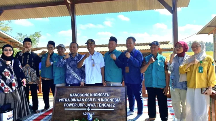 PLTU Adipala Resmikan Ranggong Khongsen untuk Edukasi Peternakan di Bunton