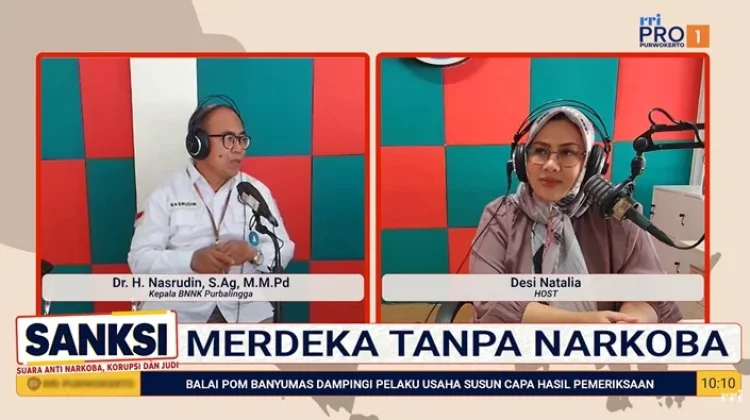 Perkuat Generasi Muda, BNNK Purbalingga Ajak Masyarakat Perangi Narkoba