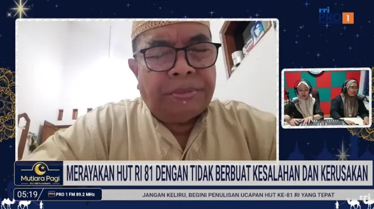 Rayakan HUT RI ke-81, Masyarakat Diingatkan Hindari Kesalahan dan Kerusakan
