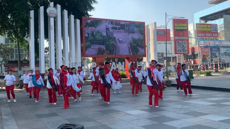 Meriahkan Bulan Kemerdekaan, Komunitas Line Dance Banyumas Gelar Lomba & Syukuran
