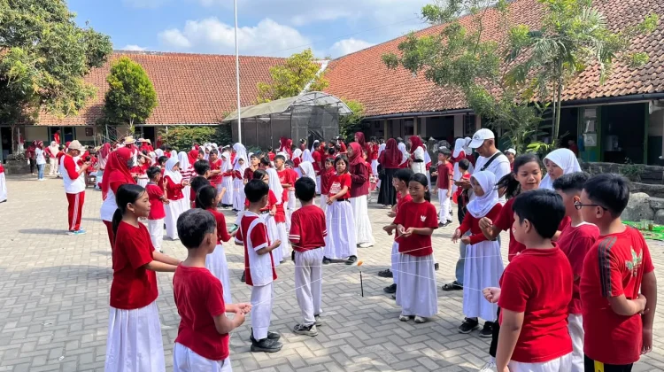 Semarak Tujuh Belasan di Lingkungan SDN 1 Kranji Purwokerto