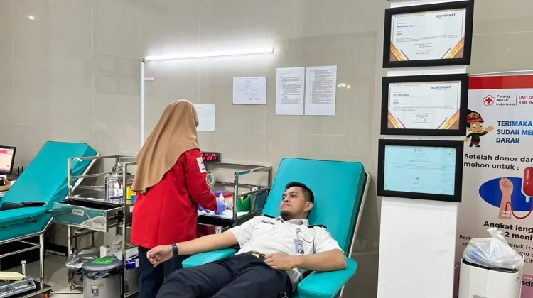 Rutan Banjarnegara Gelar Donor Darah, Dukung Ketersediaan Stok Darah Masyarakat