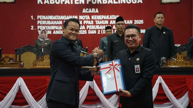 Bupati dan Ketua DPRD Purbalingga Sepakati Perubahan KUA-PPAS TA 2026