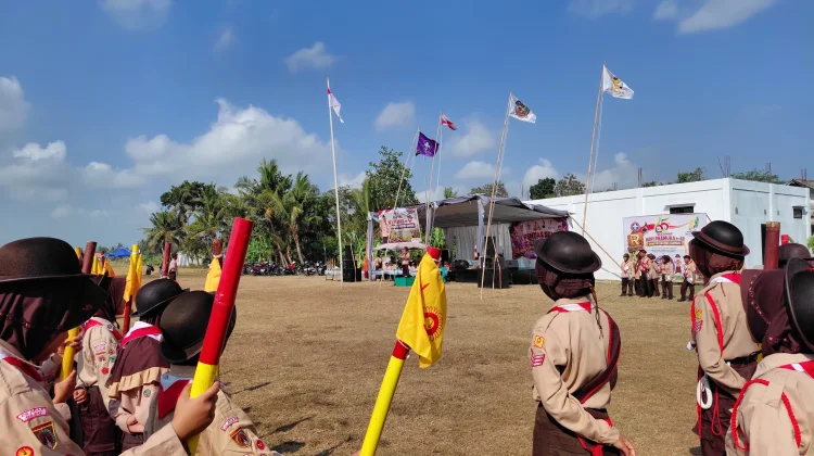Kwartir Sampang Rayakan Hari Pramuka ke-65 Lewat Raimuna