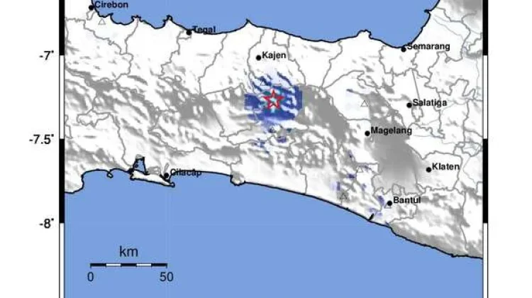 Gempa Tektonik Magnitudo 2,5 Guncang Banjarnegara, Dirasakan di Tiga Kecamatan