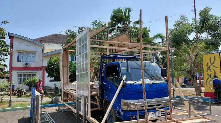 Karnaval Kemerdekaan Cilacap 2026, Vendor Berpacu dengan Waktu Siapkan Mobil Hias