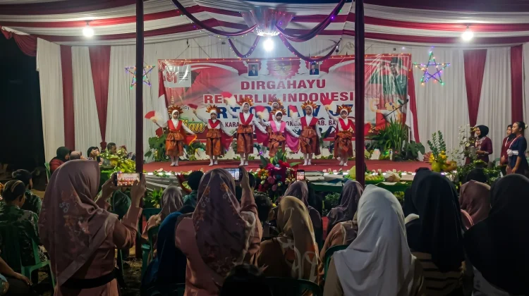 Malam Tasyakuran HUT RI di RT 02 RW 07 Karangnanas Berlangsung Khidmat dan Semarak
