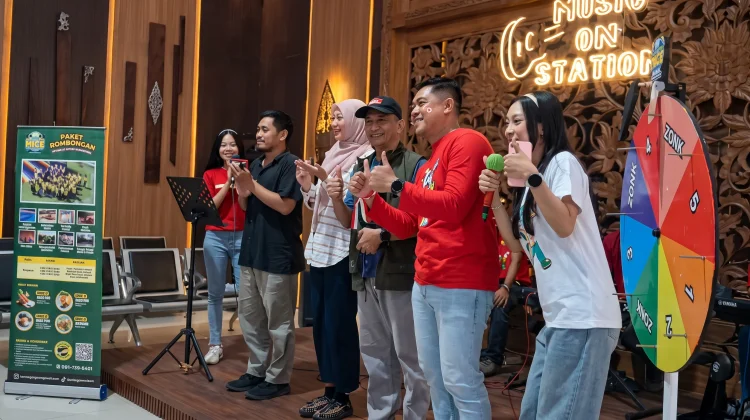 Sambut HUT ke-81 RI, Stasiun Purwokerto Hadirkan Lomba dan Hiburan bagi Penumpang