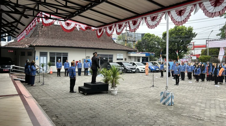 RRI Purwokerto Gelar Upacara HUT ke-81 Kemerdekaan RI dengan Khidmat