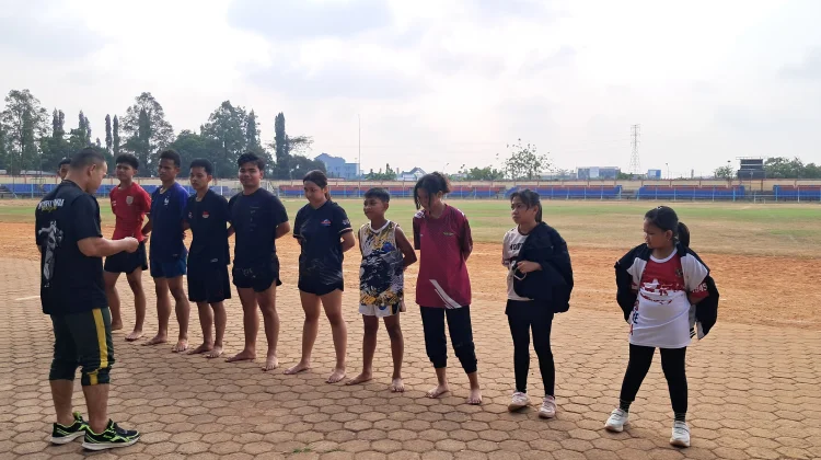 Hadapi Popda dan Porprov, Wushu Sanda Banyumas Jalani Latihan Terpusat