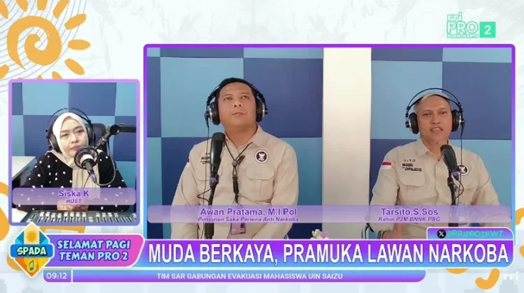 Pramuka Jadi Garda Muda Lawan Narkoba di Purbalingga