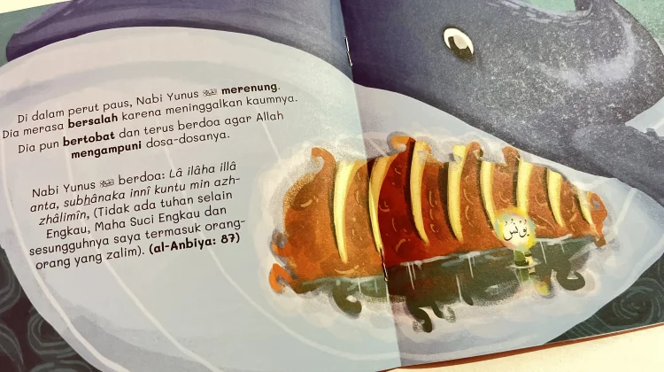 Mengenalkan Keteladanan Nabi Yunus AS kepada Anak lewat Buku Cerita Bergambar