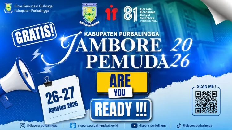 Are You Ready? Jambore Pemuda 2026 Siap Guncang Purbalingga