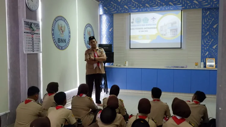 Saka Perwira Perkuat Peran Pramuka Cegah Penyalahgunaan Narkoba
