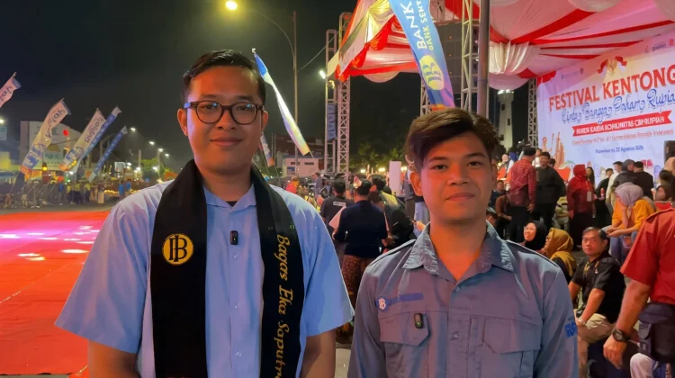 Duta Muda CBP Rupiah Edukasi Masyarakat di Festival Kentongan