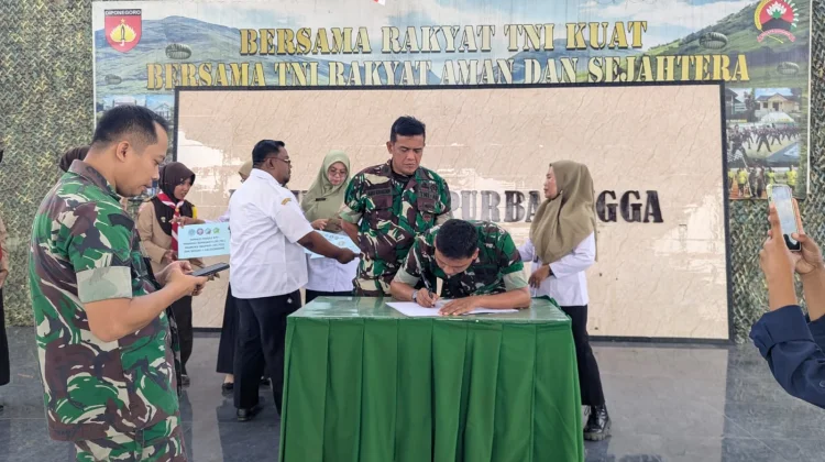 PGRI dan Pramuka SMKN 1 Kaligondang Salurkan Bantuan untuk Korban Bencana NTT