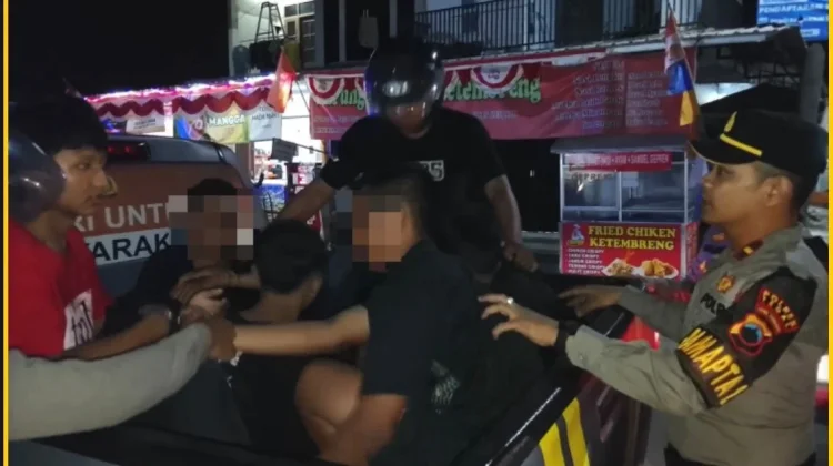 Polres Tegal Amankan Lima Remaja Diduga Terlibat Tawuran