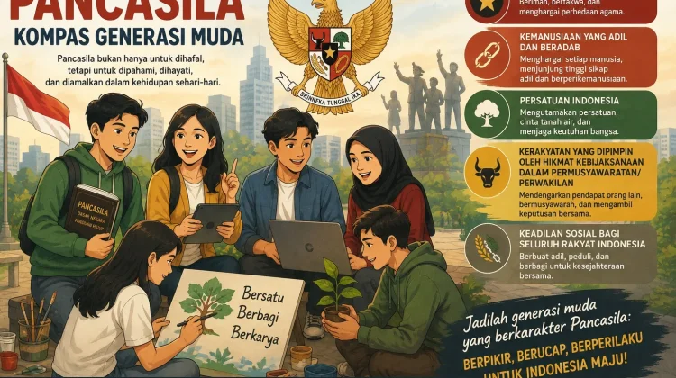 Pancasila Jadi Kompas Generasi Muda di Tengah Derasnya Arus Informasi