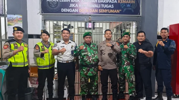 Lapas Brebes Perkuat Sinergi Pengamanan Bersama TNI, Polri dan Subdenpom Brebes