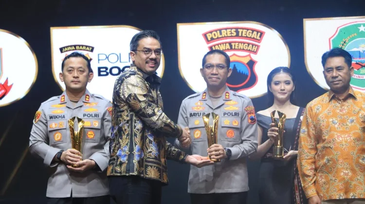 Kapolres Tegal Raih Apresiasi Pemimpin Daerah Awards 2026 Pelayanan Publik