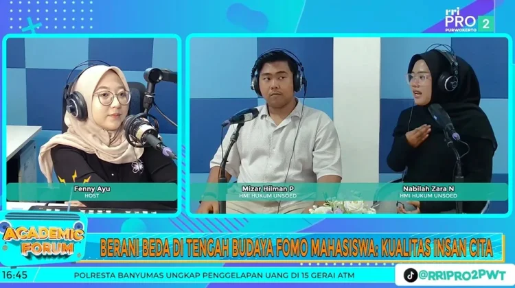 Menepis Budaya FOMO Mahasiswa dalam Kualitas Insan Cita HMI Hukum Unsoed