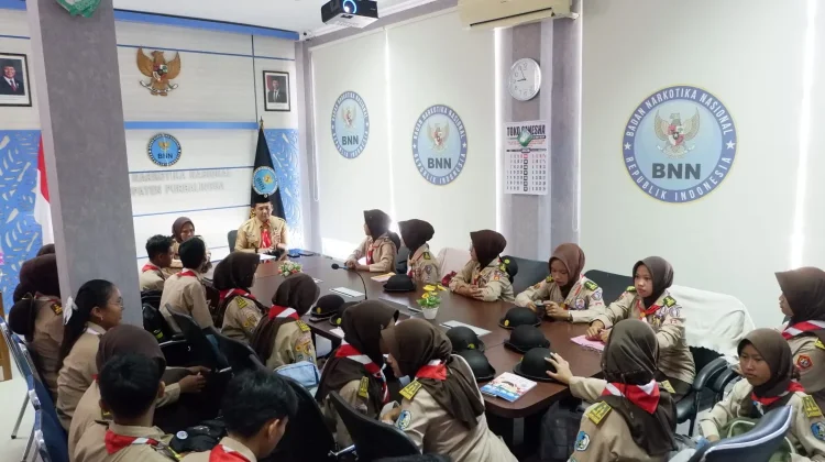 Belajar Demokrasi, Saka Perwira Anti Narkoba Pilih Ketua Dewan