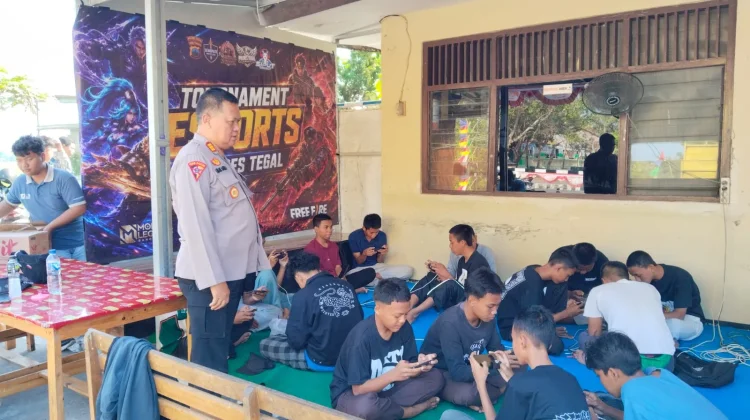 Polres Tegal Dorong Generasi Muda Bijak Bermedia Sosial melalui Turnamen Esport