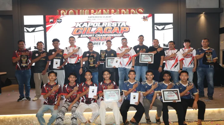 Kapolresta Cup Esport Cilacap Jadi Ajang Talenta Muda Free Fire