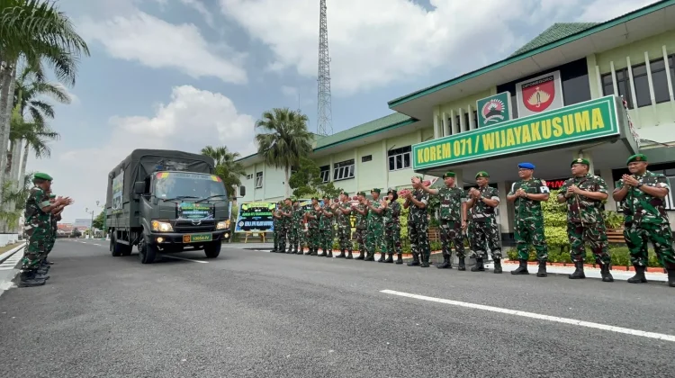 Korem Lepas Bantuan untuk Korban Bencana di NTT