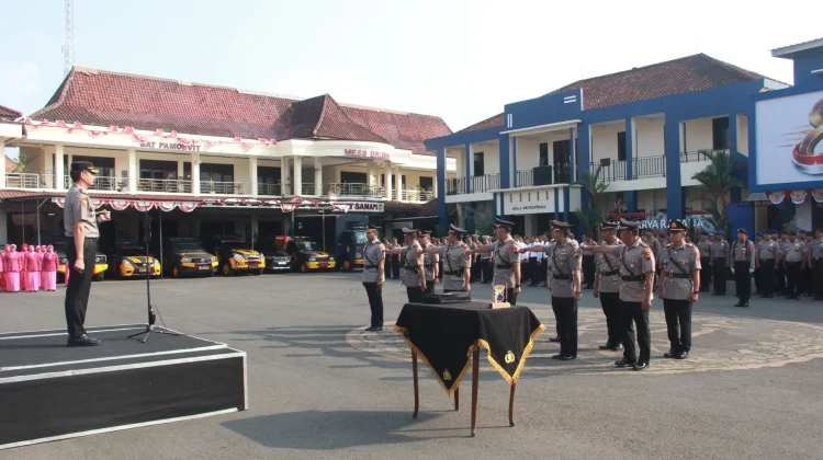 Rotasi di Polresta Cilacap, Kasatintelkam dan Sejumlah Kapolsek Berganti
