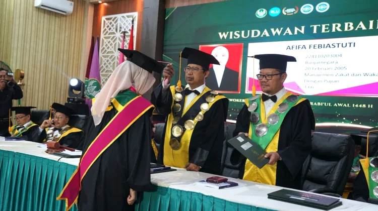 695 Mahasiswa UIN Saizu Resmi Jadi Sarjana